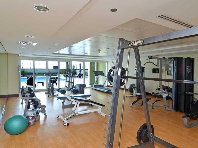Gym View - Lake Shore Tower - Jumeirah Lake Towers - Dubai - 8